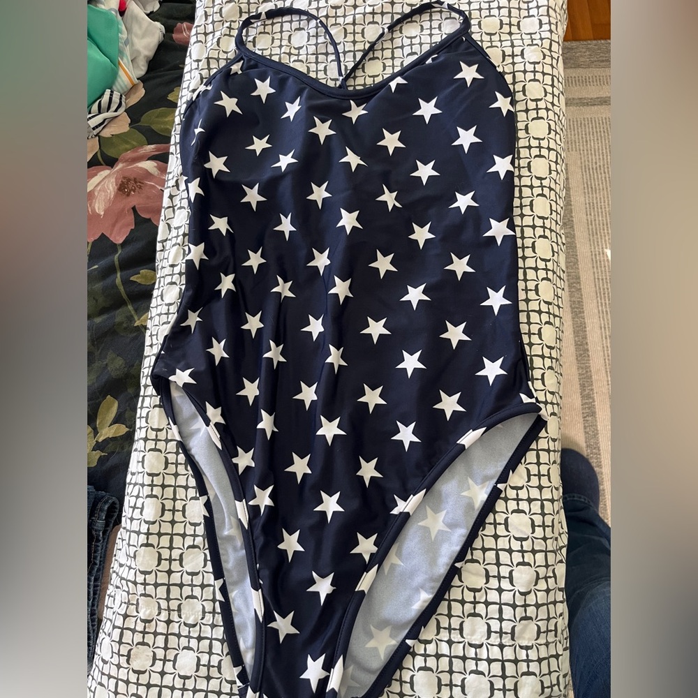 Star-Patterned Swimsuit One piece patriotic